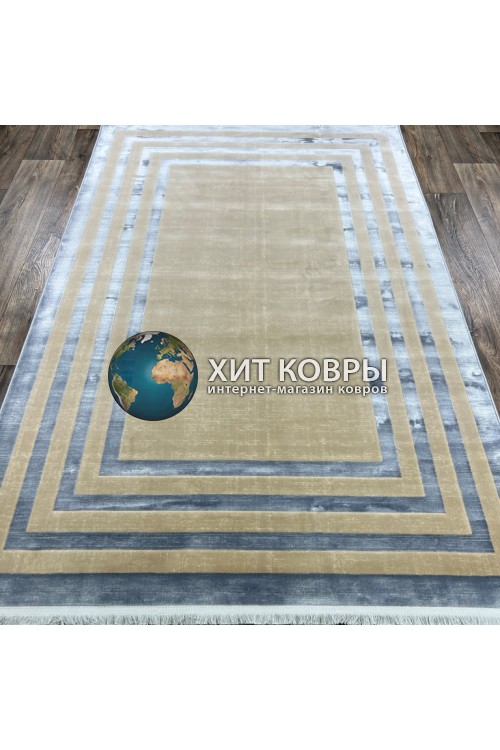 Иранский ковер Paris 7158 Синий-серый